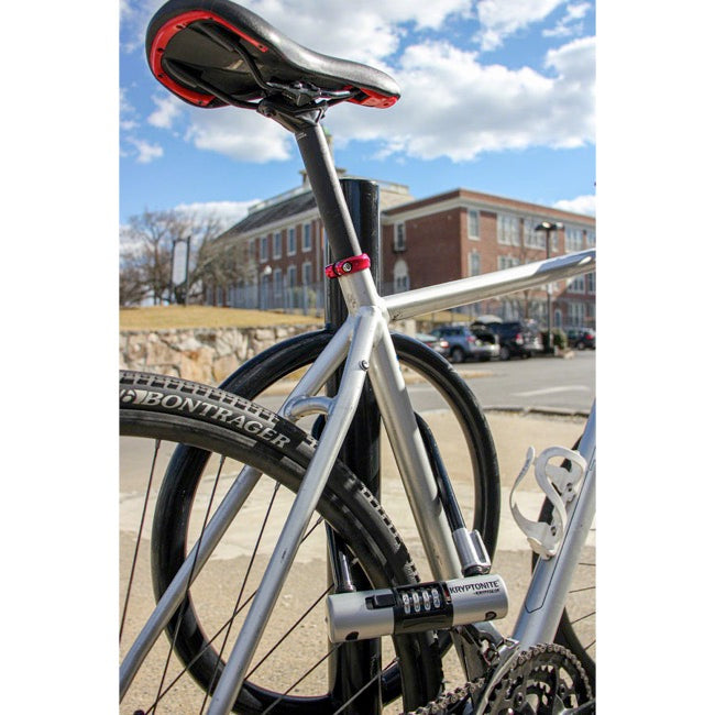 Kryptonite KryptoLok Combination U-Lock - 4"x9" - Black