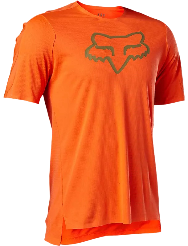 Fox Racing Flexair Ascent Short Sleeve MTB Jersey - Burnt Orange