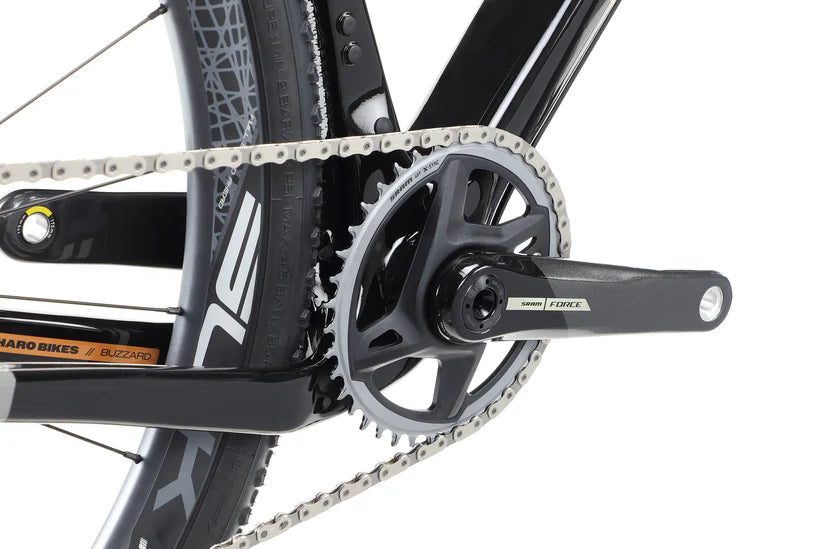 Haro Buzzard Carbon Top Shelf 700c - Gloss Jet Black and Gray-Copper