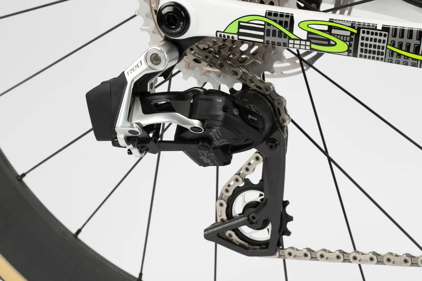 Haro Rivette Carbon LTD 700c - Gloss White-Electric Green Yellow