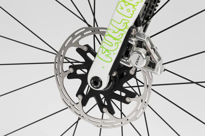 Haro Rivette Carbon LTD 700c - Gloss White-Electric Green Yellow