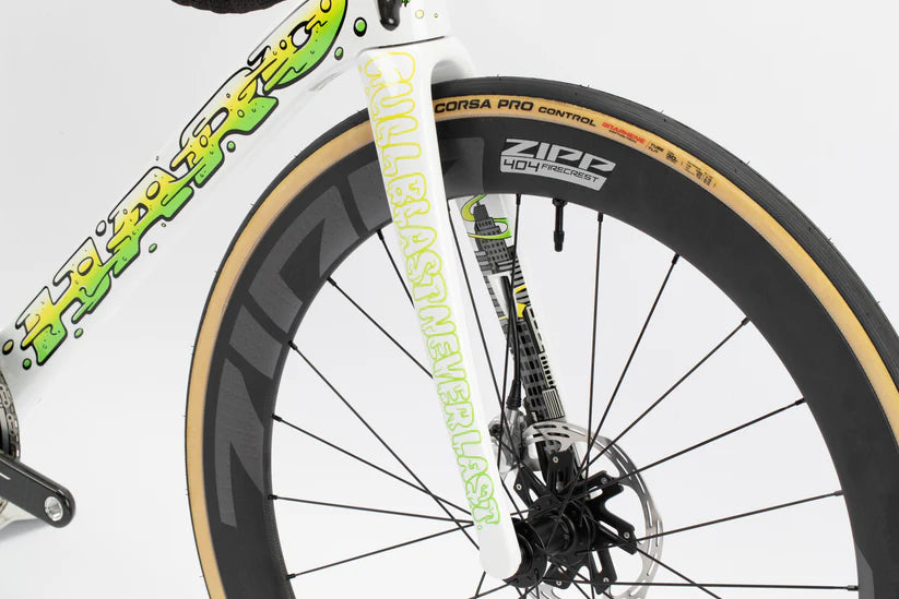 Haro Rivette Carbon LTD 700c - Gloss White-Electric Green Yellow