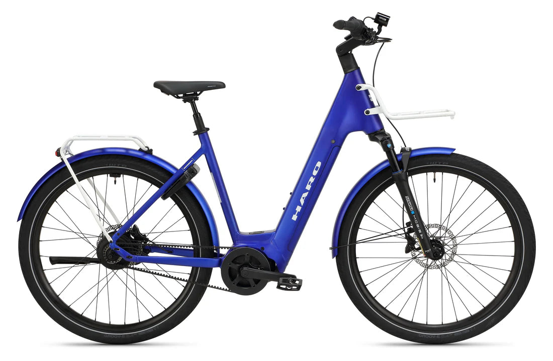 Haro Escondido 1 Belt Drive 29 - Semi-Gloss Cobalt Blue-White