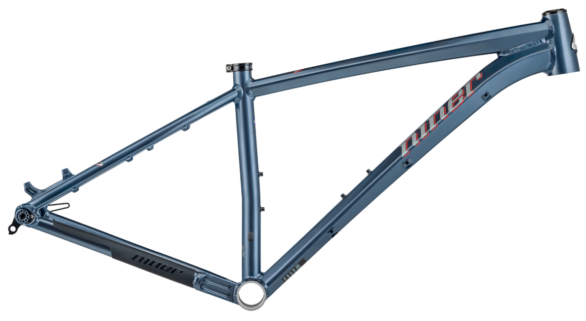 Niner AIR 9 MTB Frame - Gunmetal-Silver - 2026