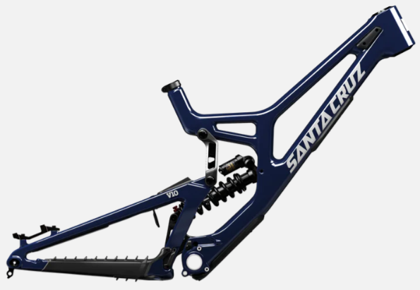 Santa Cruz V10 CC MX Frameset - Gloss Liquid Blue - 2027