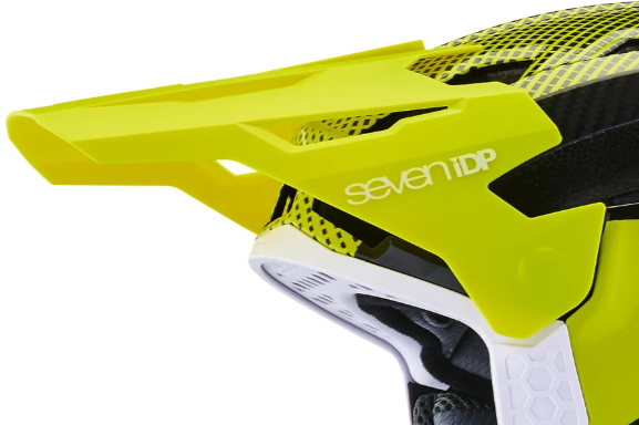 7 iDP Project 23 Helmet Visor - Gloss Yellow-Black