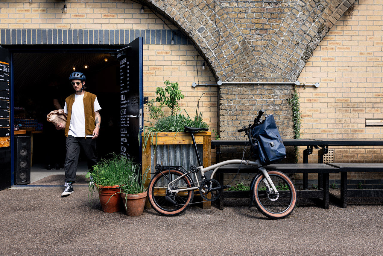 Brompton G Line 8-Speed - Traildust White