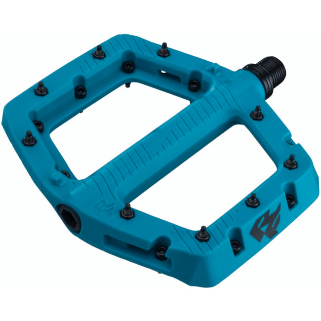 Race Face Chester Flat Pedals - Small - Turquoise