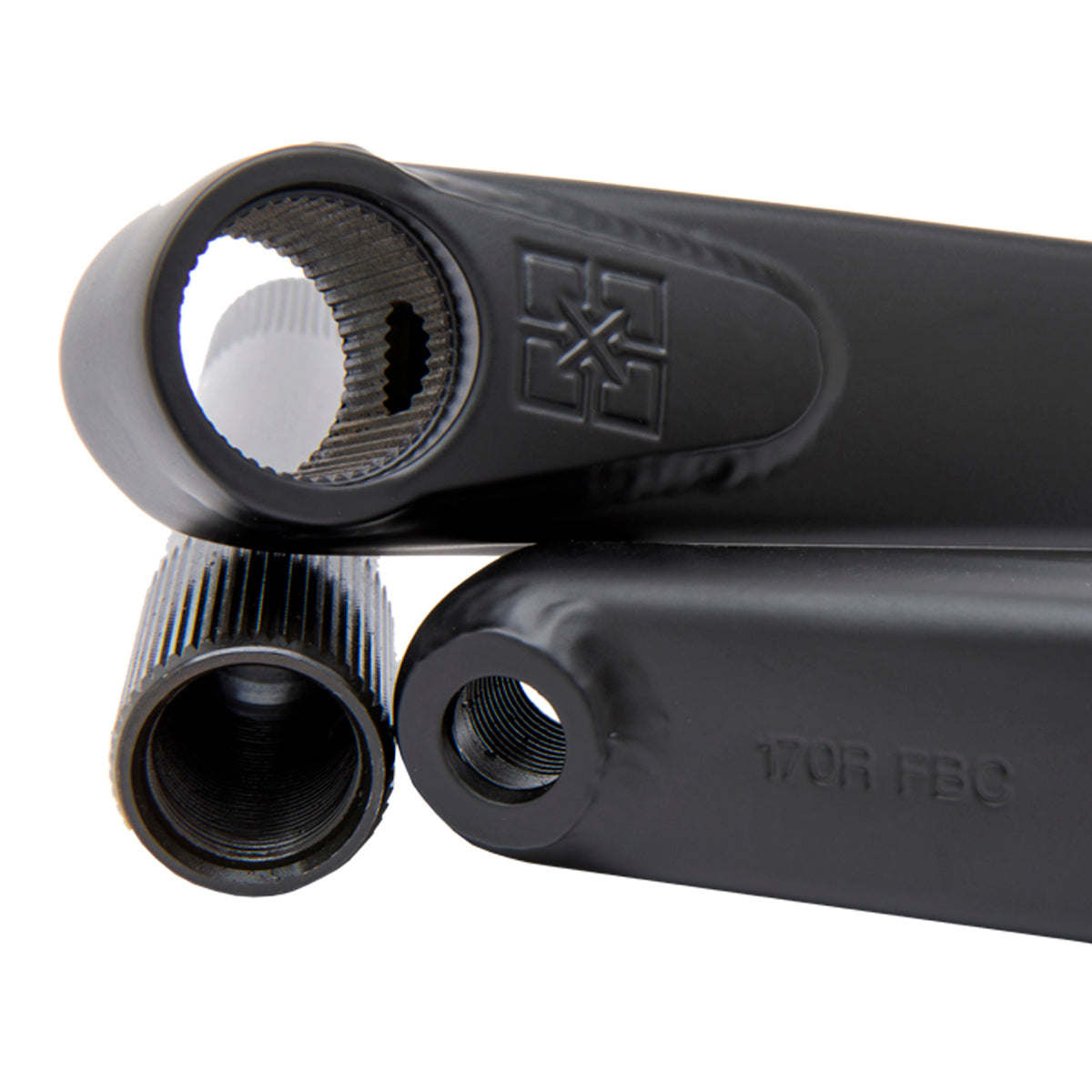 Fit Bike Co Blunt 24mm BMX Cranks - Black