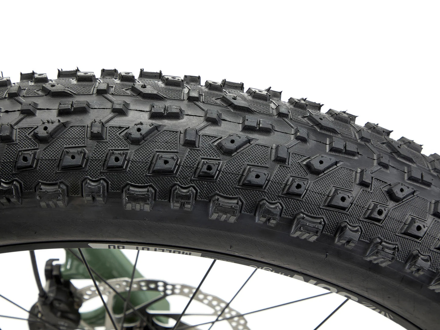 Kona Woo 26 Fat Bike - Metallic Green - 2025