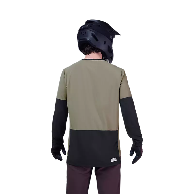 Fox Racing Defend Thermal Long Sleeve MTB Jersey - Adobe