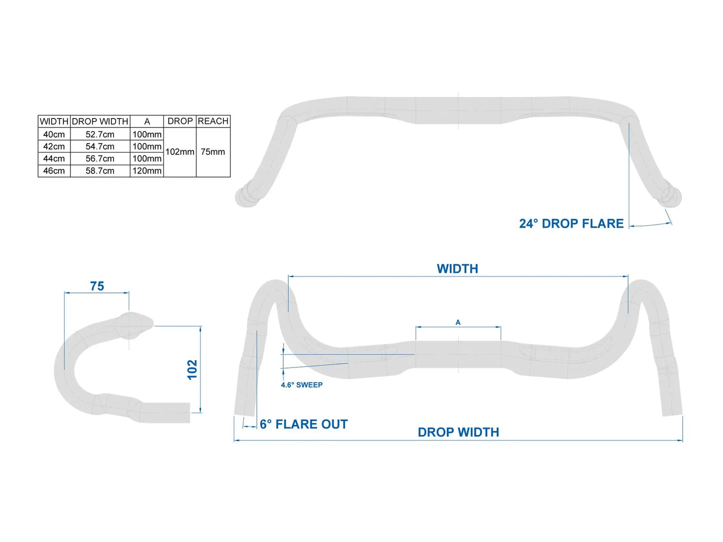 Ritchey WCS VentureMax Drop Handlebar