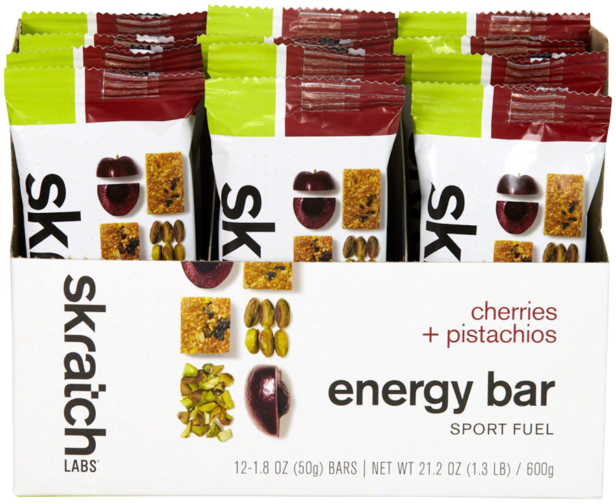 Skratch Labs Anytime Energy Bar - Cherry Pistachio