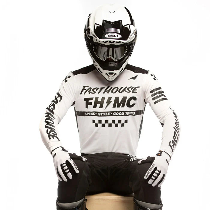 Fasthouse Air Cooled Elrod Jersey - White