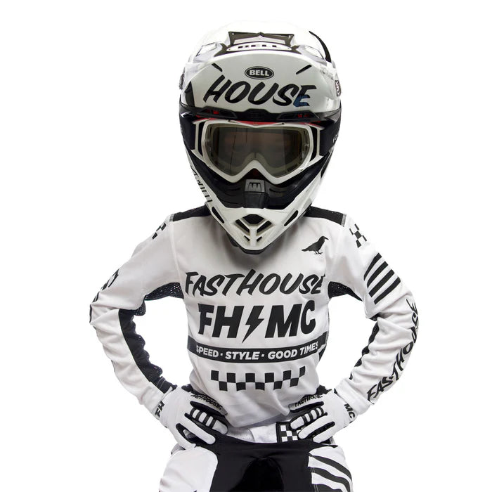 Fasthouse Air Cooled Elrod Jersey - Youth - White