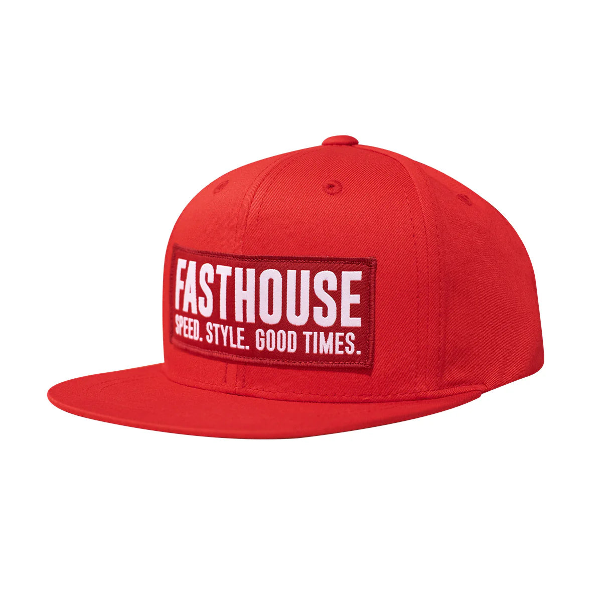 Fasthouse Blockhouse Hat - Youth - Red