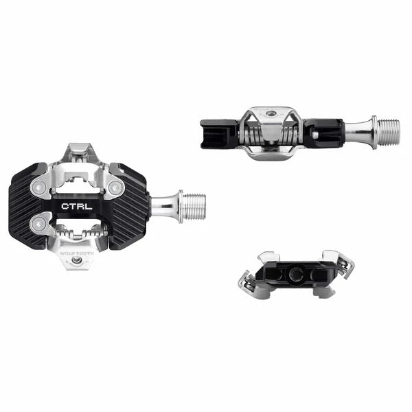 Wolf Tooth Components CTRL Trail Clipless MTB Pedal - Black