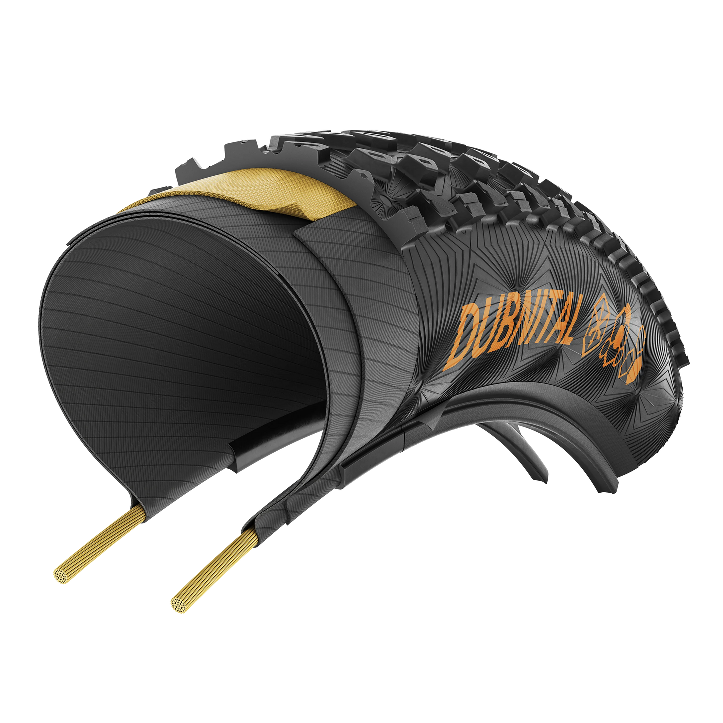 Continental Dubnital Race Rapid 29" Folding MTB Tire - Black