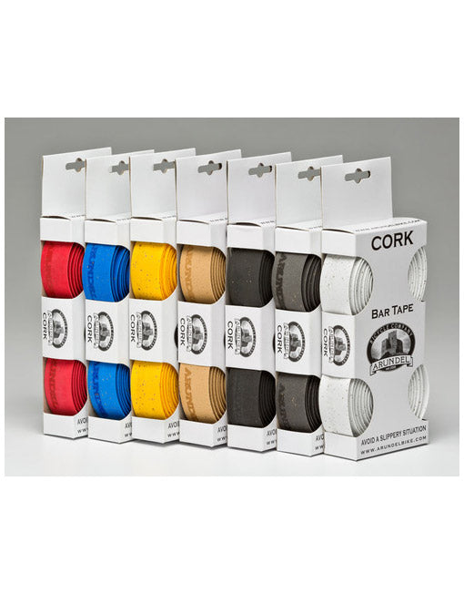 Arundel Cork Ribbon Bar Tape - Brown