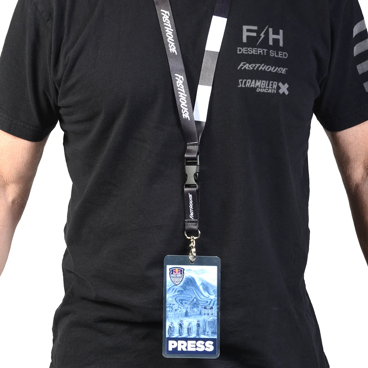 Fasthouse Division Lanyard - Black