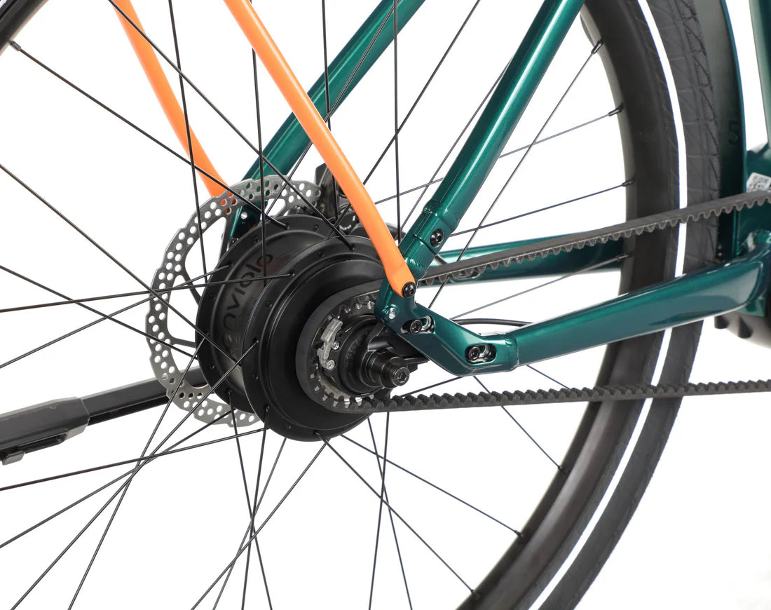 Haro Escondido 1 Belt Drive 29 - Gloss Oxford Green-Orange