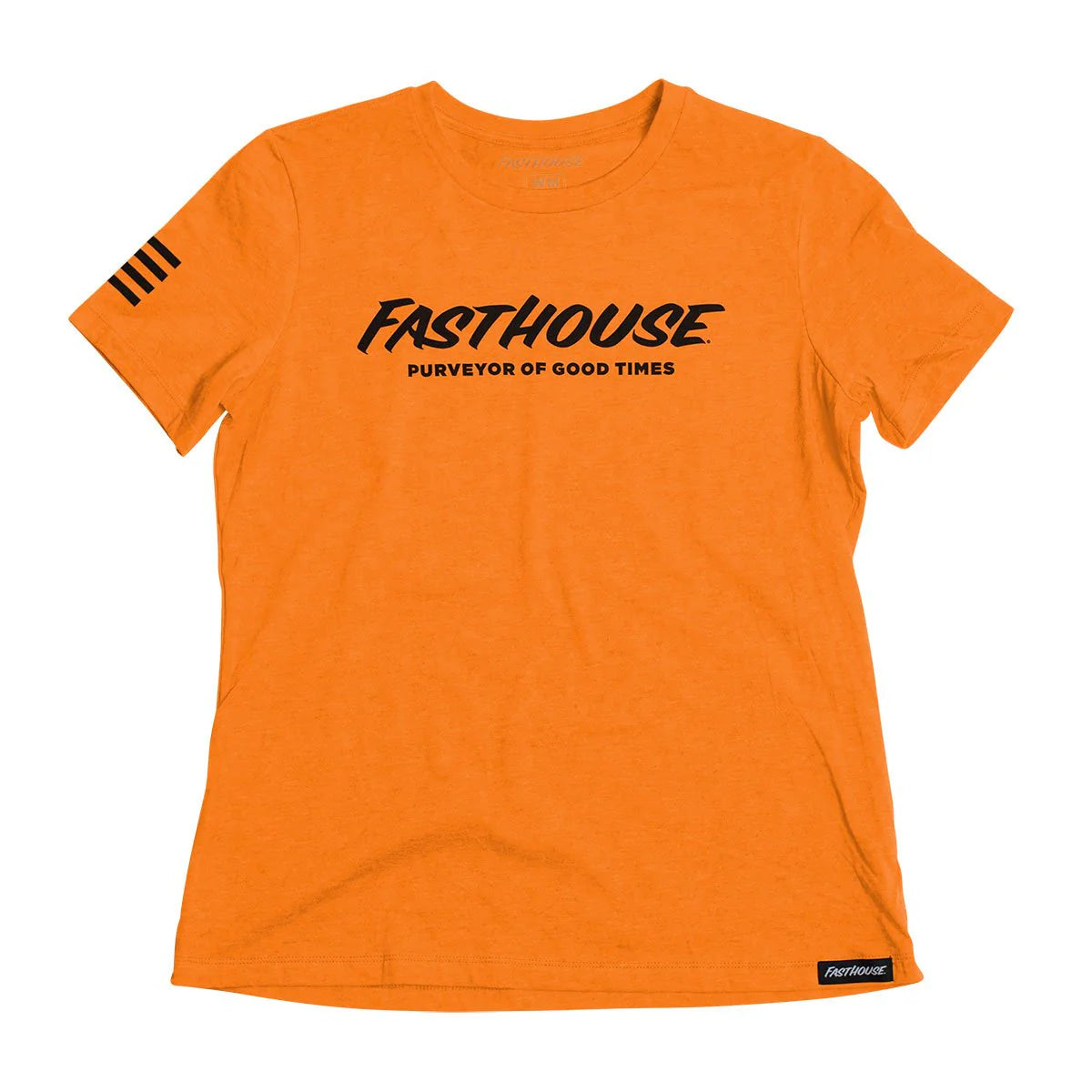 Fasthouse Logo Tee - Womens - Heather Marmalade