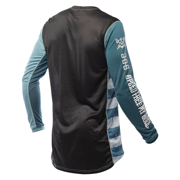 Fasthouse Grindhouse Akuma Jersey - Youth - Indigo