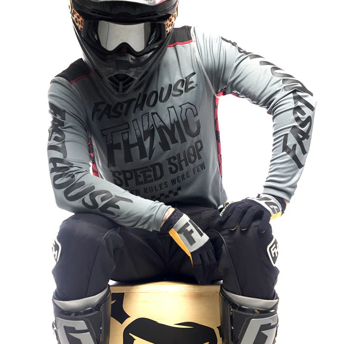 Fasthouse Grindhouse Brute Jersey - Gray-Black