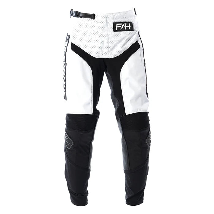 Fasthouse Grindhouse Pant - Youth - White-Black