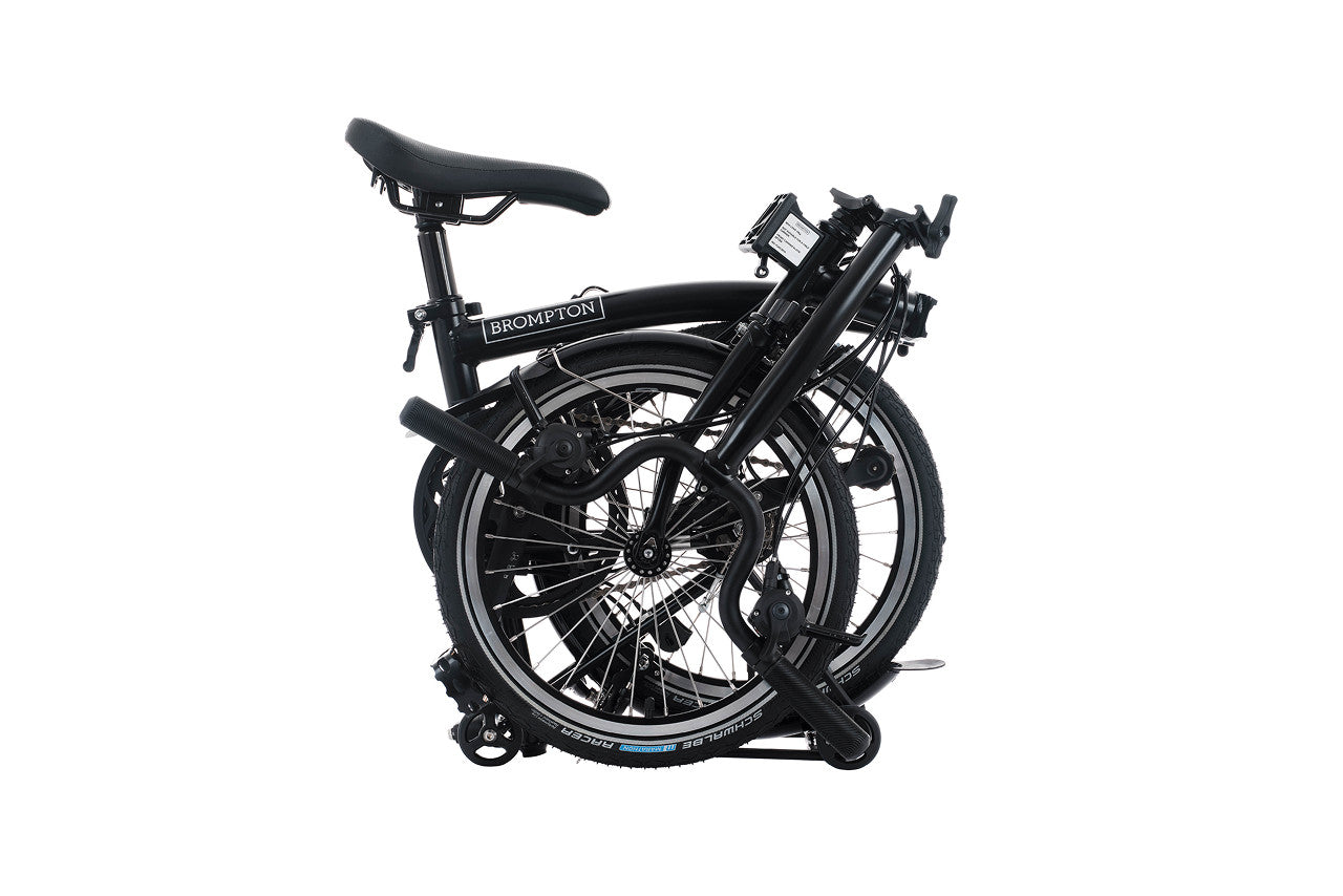 Brompton C Line 12-Speed - Plum Red