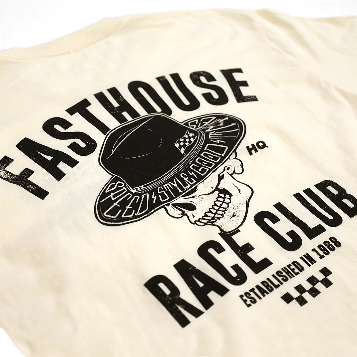 Fasthouse HQ Club Tee - Natural