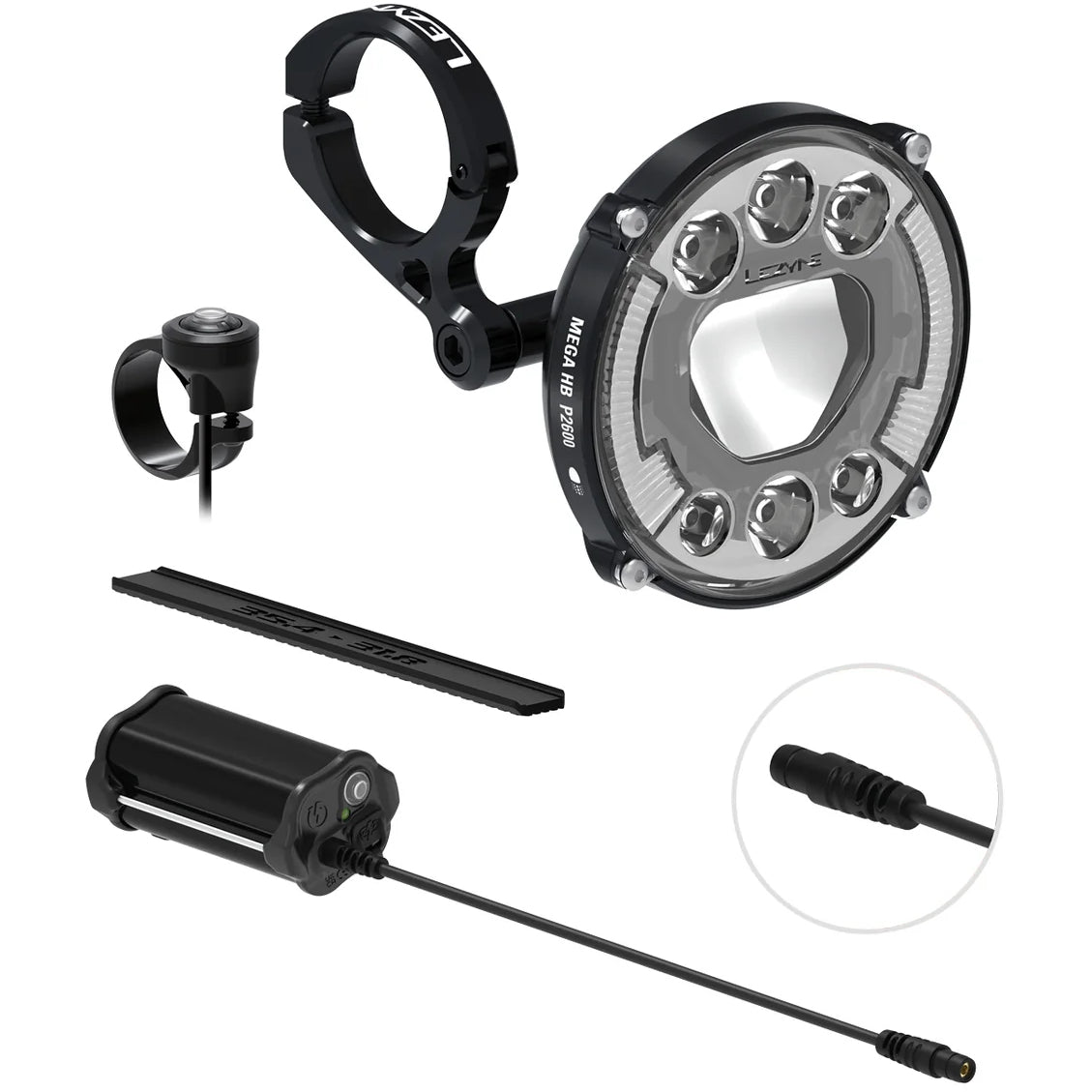 Lezyne Super HB STVZO P2600 / Power Pack XL Loaded Kit