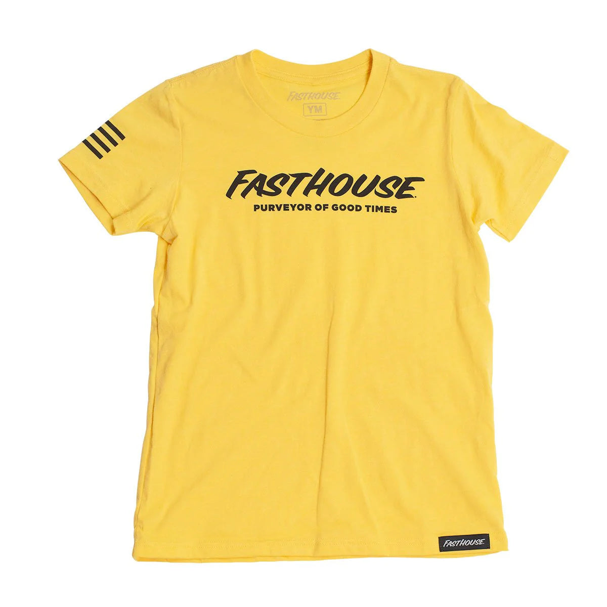 Fasthouse Logo Tee - Girls - Heather Gold