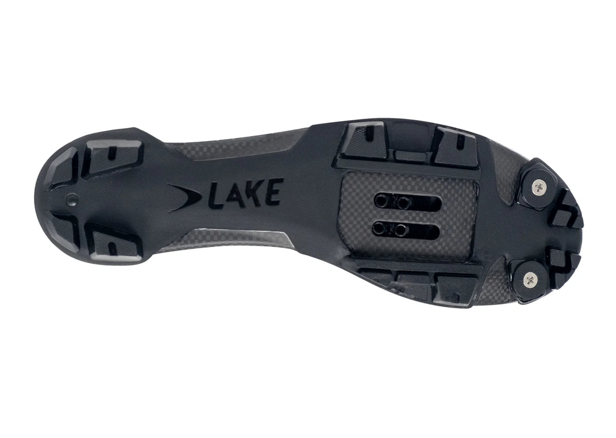 Lake MX30G Gravel Shoe - White Clarino