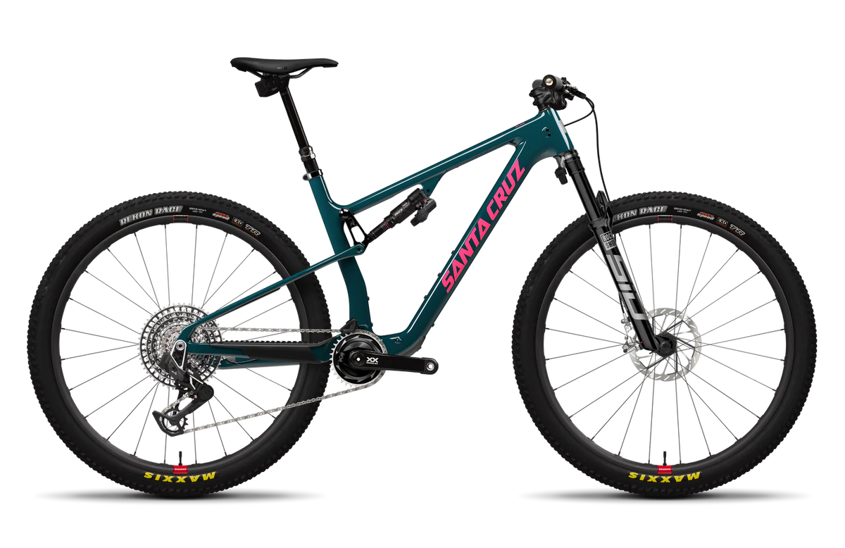 Santa Cruz Blur CC 29 - XX AXS Flight Attendant Reserve - Gloss Dark Teal - 2025