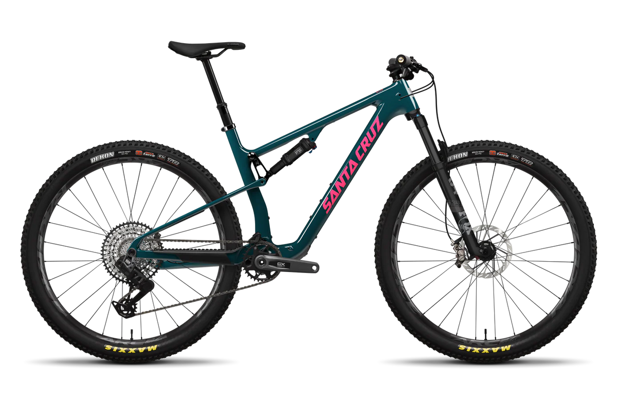 Santa Cruz Blur Carbon 29 - GX AXS Trail - Gloss Dark Teal - 2025