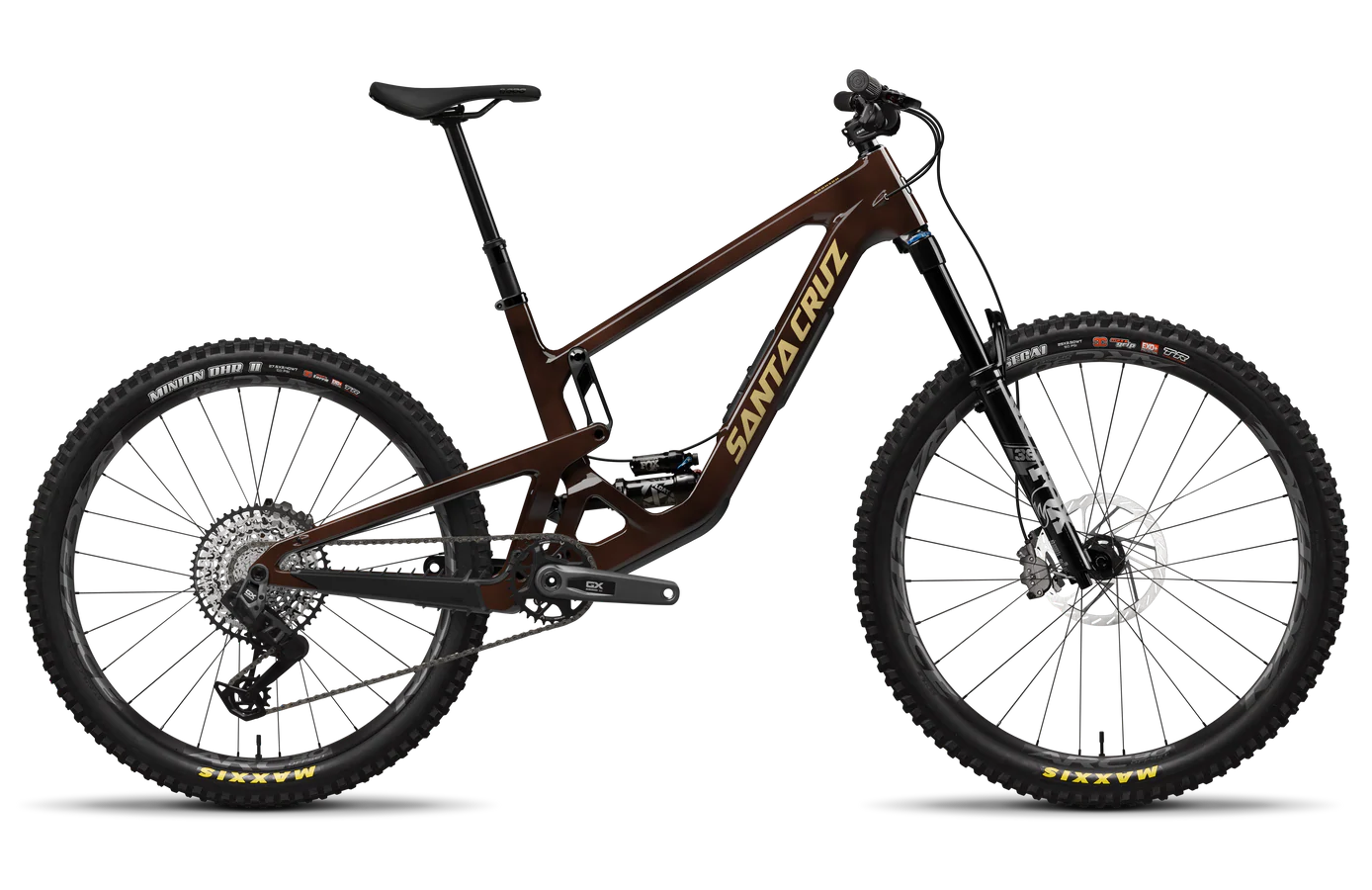 Santa Cruz Bronson Carbon MX - GX AXS Kit - Root Beer - 2025