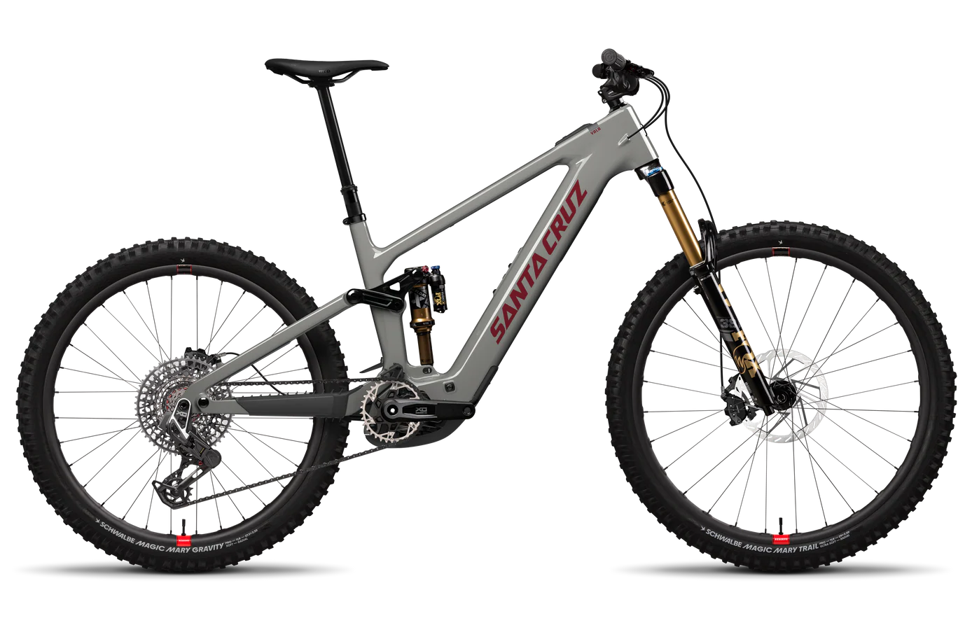 Santa Cruz Vala CC MX - X0 AXS Reserve - Gloss Grey - 2025