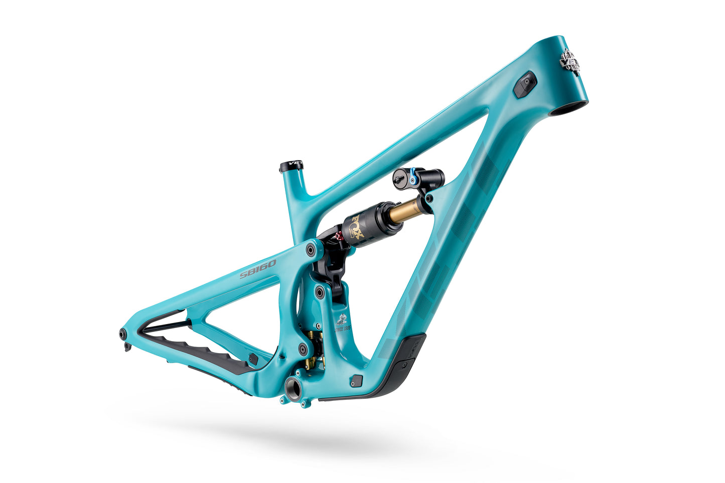 Yeti SB160 Carbon Frame - X2 Factory - Turquoise