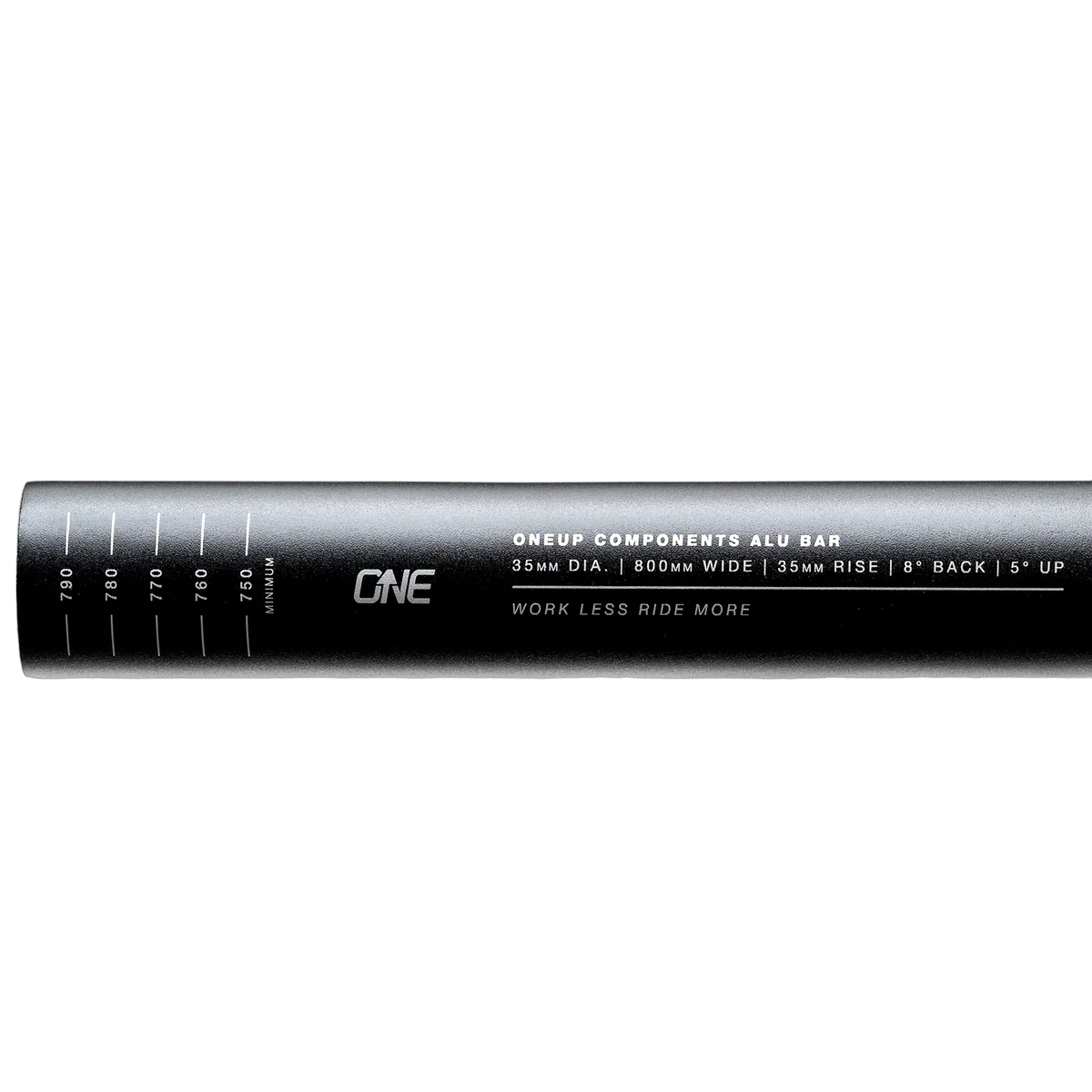 OneUp 35 Alloy Riser MTB Handlebar - Black