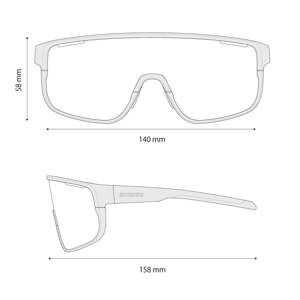 Shimano Pulsar Photochromic Sunglasses - Ivory