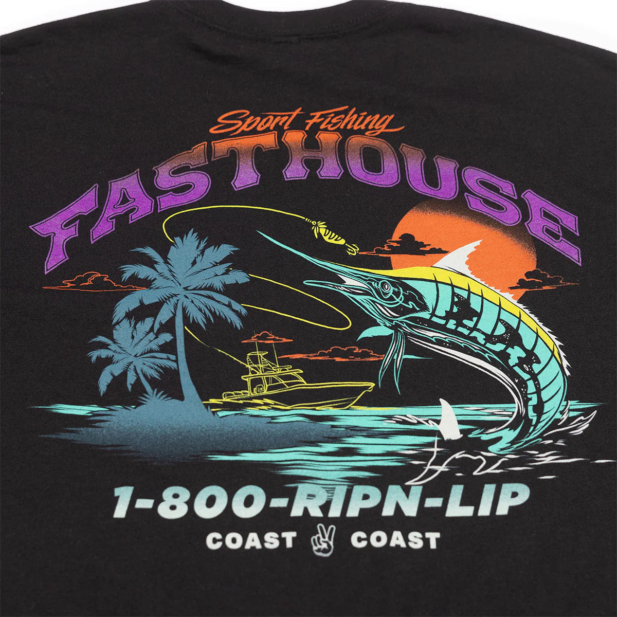 Fasthouse Panama Tee - Black