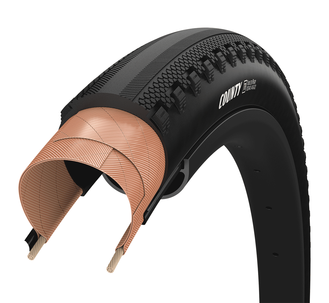 Goodyear County 650b Folding Gravel Tire