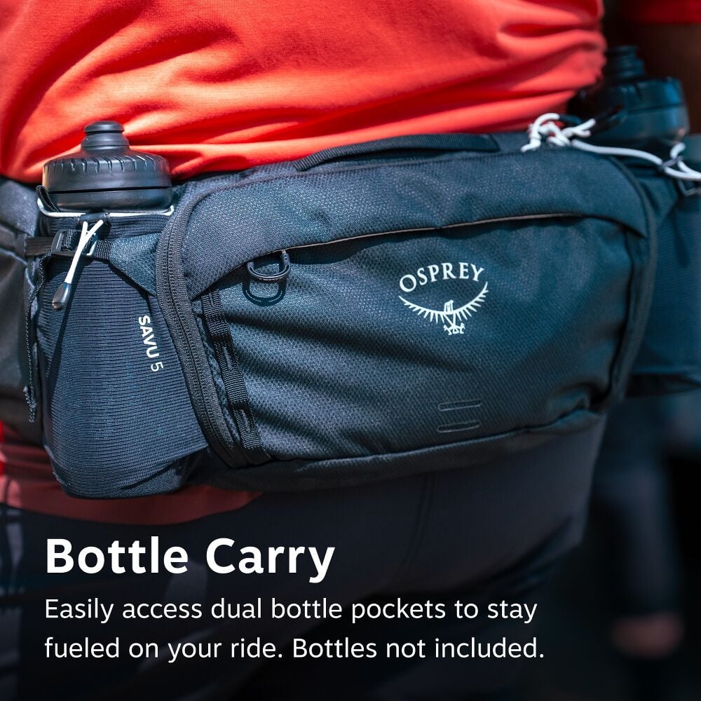 Osprey Savu 5 Hip Pack - EF Pediment Grey Dust Print
