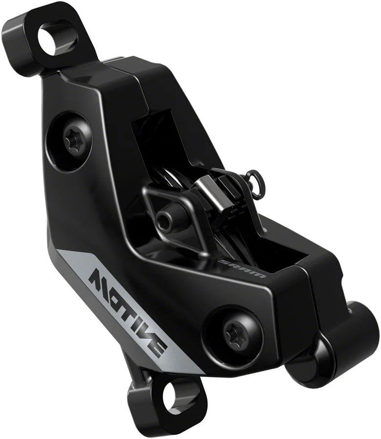 SRAM Motive Silver Disc Brake - Front - Black Ano