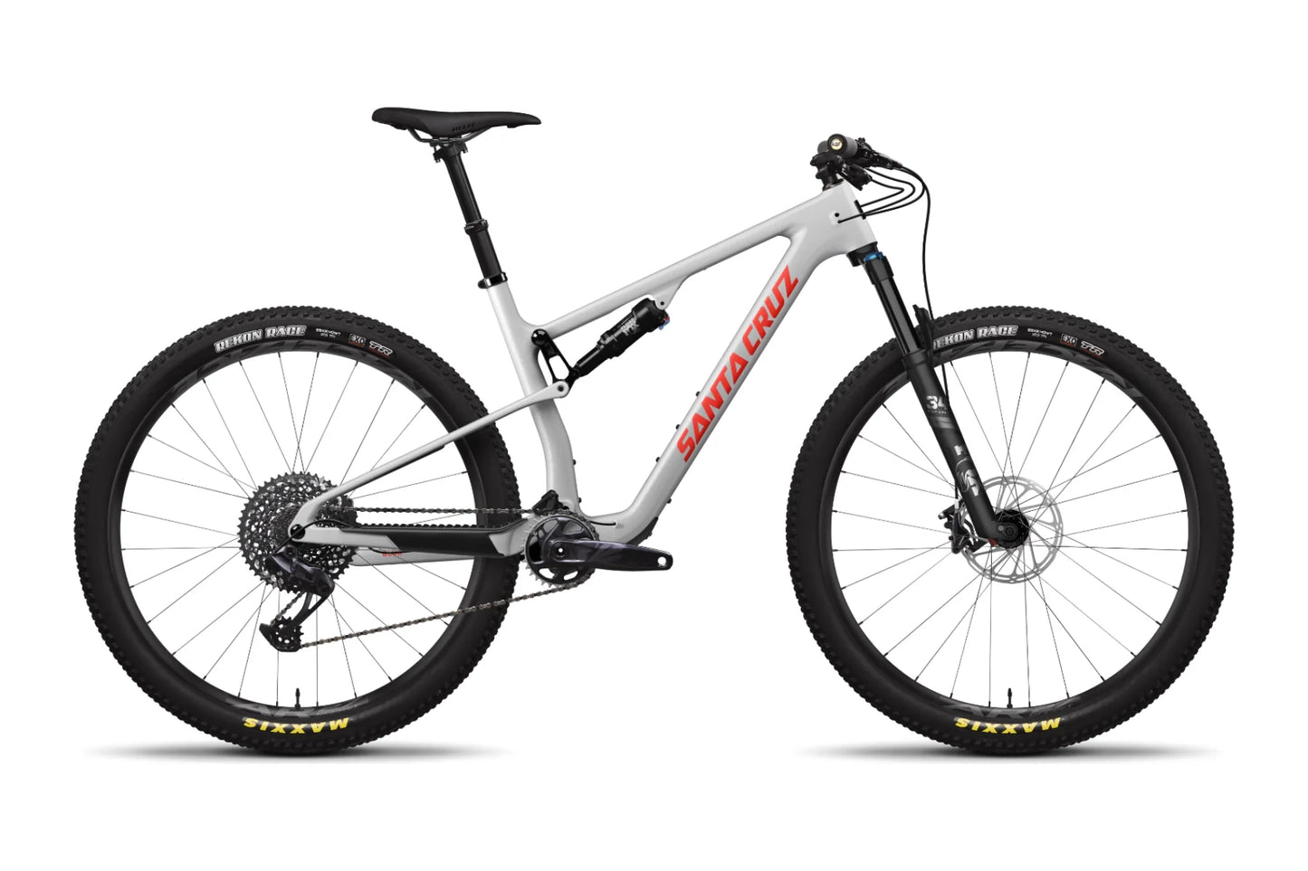 Santa Cruz Blur Carbon TR 29 - S Kit - Matt Silver - 2024