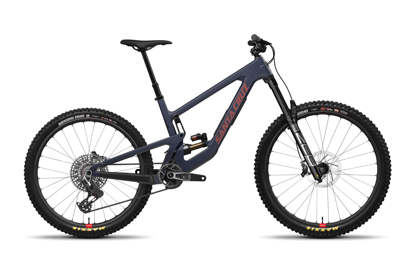 Santa Cruz Nomad CC MX - X0 AXS Reserve - Matt Liquid Blue - 2024