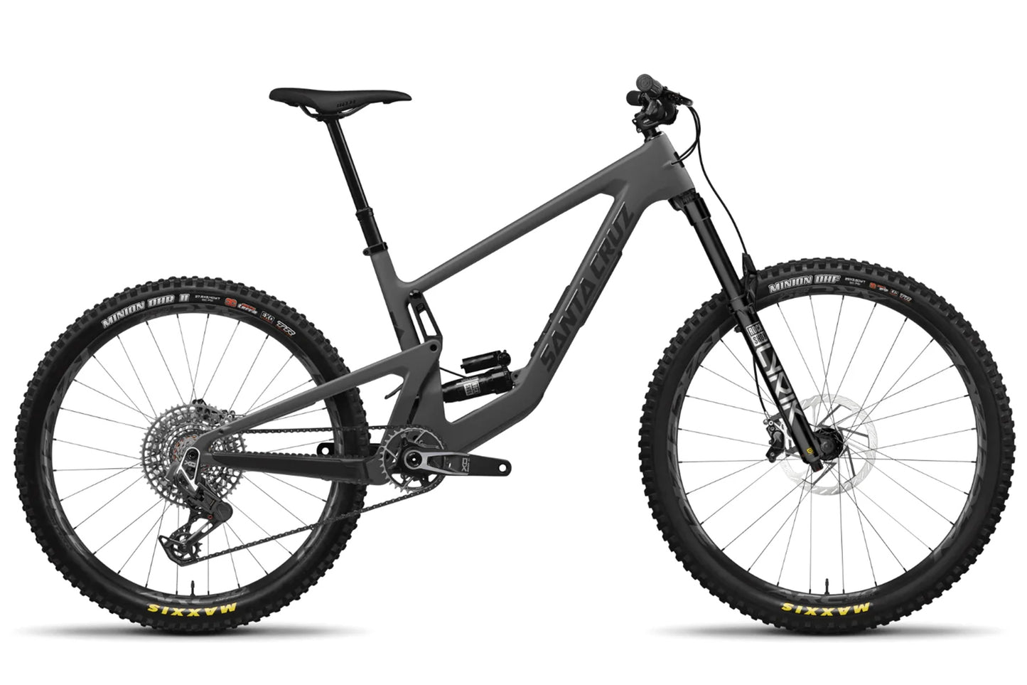 Santa Cruz Bronson CC 27.5 - XO AXS - Matt Dark Matter - 2024
