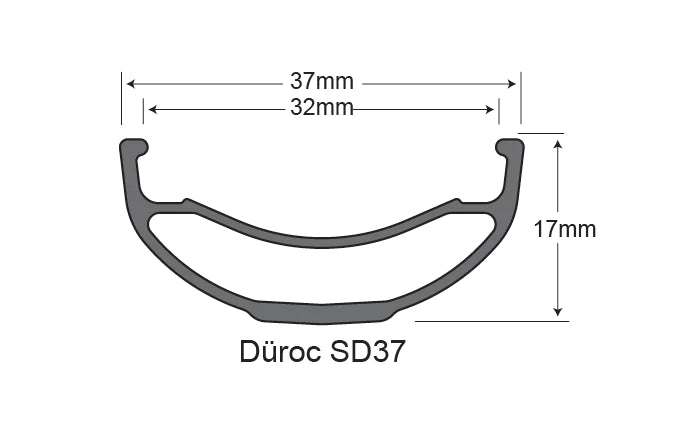 Sun Ringle Duroc SD37 Expert 27.5" MTB Wheel - Front