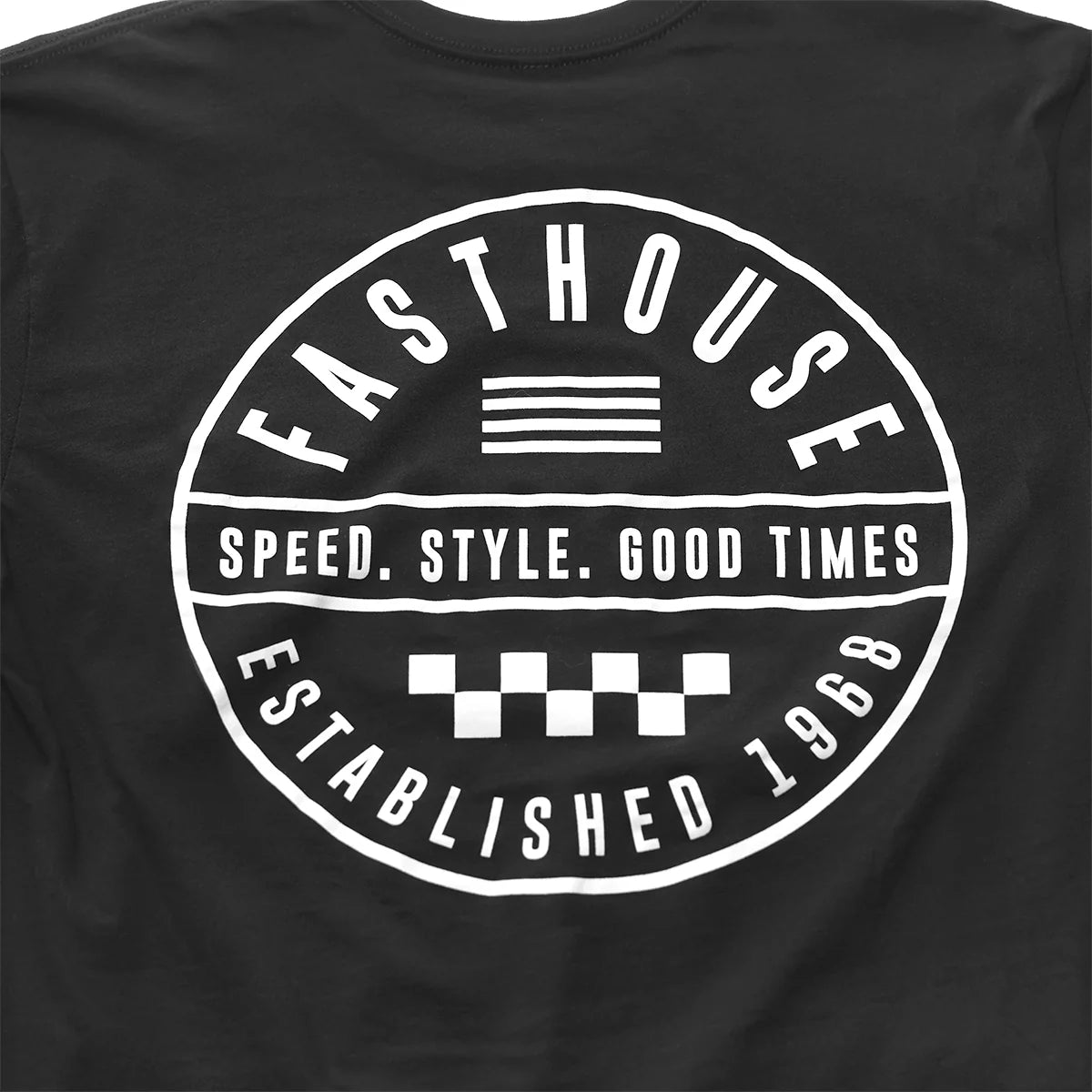 Fasthouse Statement Long Sleeve Tee - Black